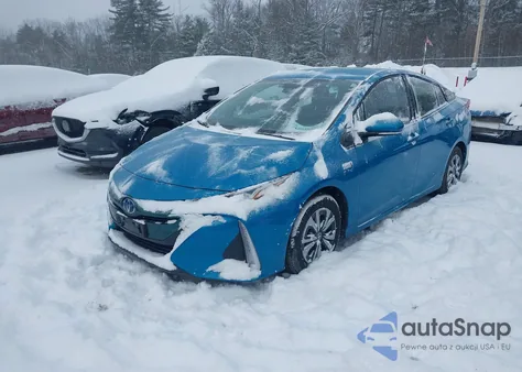 2019 Toyota Prius Prime Plus z USA, uszkodzony, nr VIN JTDKARFP9K3113249